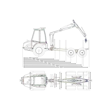 Kranman 760 pienmetsakone 5 kuva
